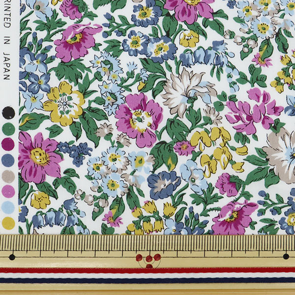 [From quantity 5] Fabric "Liberty Liberty Print Tana lawn Honey Dew 36301106-AE] Liberty Japan