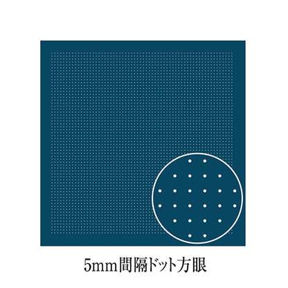 Embroidery kit "SashikoKit at a glance at a glance of a floral florist Olympus