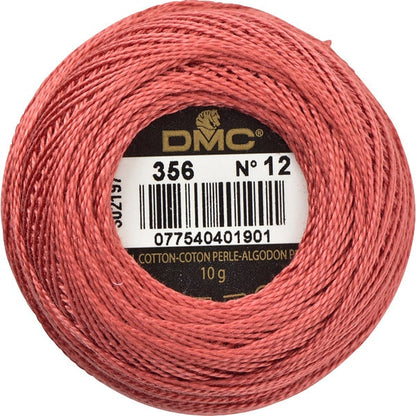 绣花线“ DMC 12号刺绣线356”
