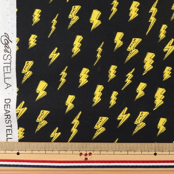 [From quantity 5] Fabric "Inkjet printed rock and roll 1711-SABBATH" USA cotton