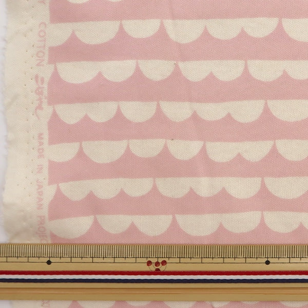 [From quantity 5] Fabric "Smooth Skalap Pink KTS6739-A" COTTON KOBAYASHI