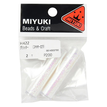 レジン材料 『グリッター スキオーロラ 約0.3mm 約1.2g H422』 MIYUKI ミユキ