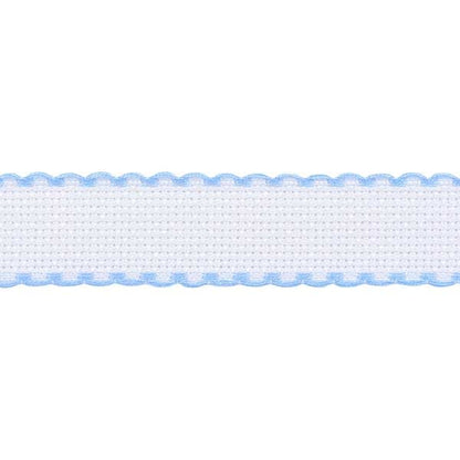 [来自数量1] 刺绣布 “ Zweigart（Zweigart）Idatape 2.5厘米宽度7002-151浅蓝色”原始Zweigart andarbeits stoft stoft