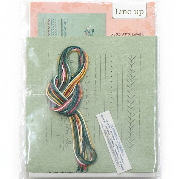 刺绣套件“第一个法国绣花课程Lever1 GP-K1” Olympus