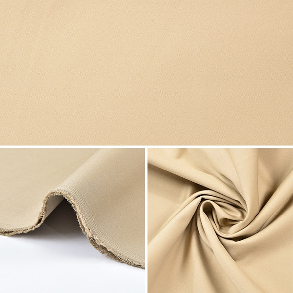 [From quantity 5] Fabric "T/C twill beige 80550-07"