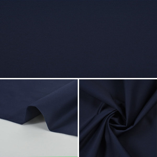 [From quantity 5] Fabric "T/C twill vintage blue 80550-26"
