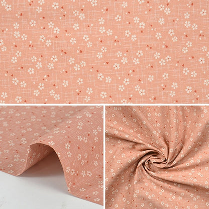 [From quantity 5] Fabric 『Sheeting Japanese pattern cherry blossom pink 88227-2-1]