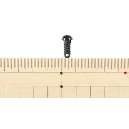 Handicraft parts "Bear Eye Black 8mm 10 pieces B1-CH-A25"