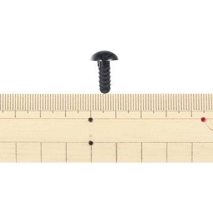 手工艺品零件“熊鼻子黑色1.2厘米10件B1-CH-A50”