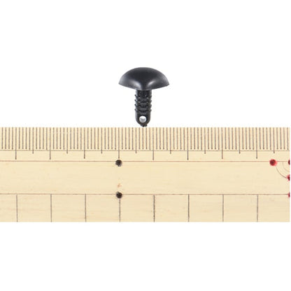 手工艺品零件“熊鼻子黑色1.5厘米6件B1-CH-A51”