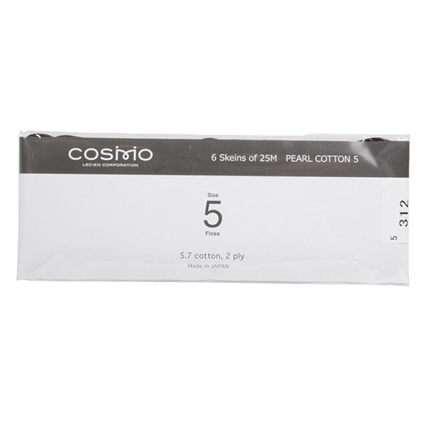 刺绣线程“ Cosmo 5th绣花线312” lecien Lecien Cosmo Cosmo