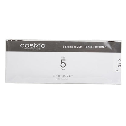 刺绣线程“ Cosmo 5th绣花线312” lecien Lecien Cosmo Cosmo