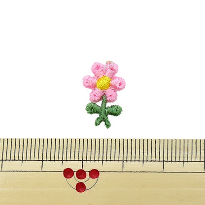 種族“蕾絲圖案粉紅色9064-2”