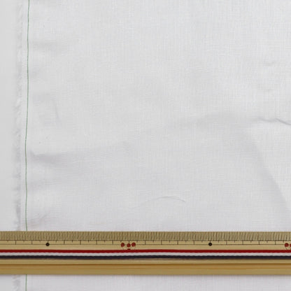 [From quantity 5] Fabric "French Linen Shambray White White KMC-10803-1"