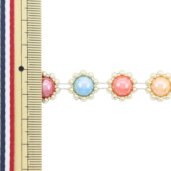 [From quantity 5] HandicraftTrim "imitationTrim Width about 1.1cm Multi GY-43-17-260]