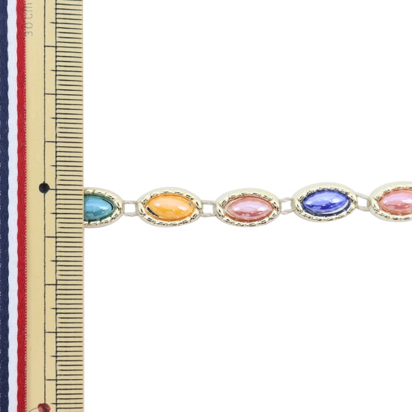 [From quantity 5] HandicraftTrim "imitationTrim Width about 8mm Multi GY-43-18-25]