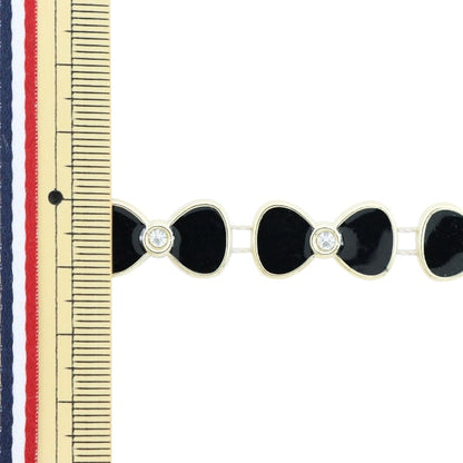 [From quantity 5] HandicraftTrim "imitationTrim Width about 1.2cm Ribbon Black GY-43-18-33]