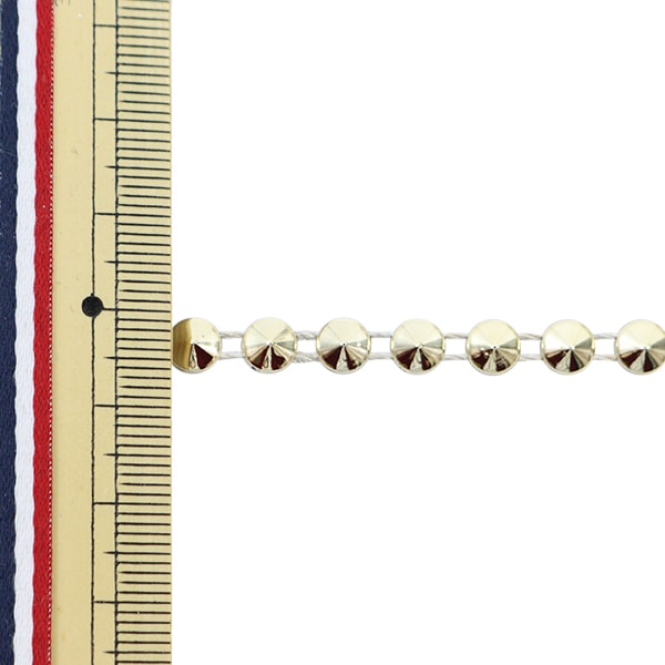 [Appeared in the rainbow wolf!] [From quantity 5] HandicraftTrim "imitationTrim Width about 5mm Silver GY-43-18-59]