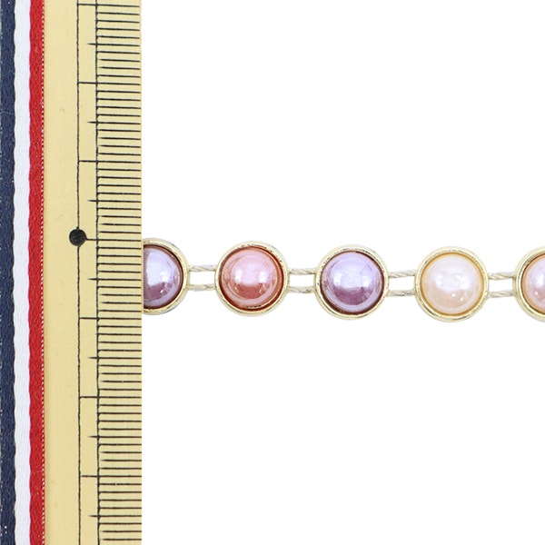 [From quantity 5] HandicraftTrim "imitationTrim Width about 1cm Multi GY-43-19-5]