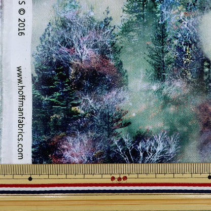 [From quantity 5] Fabric "Inkjet Print Vilisian P4355-309" USA cotton