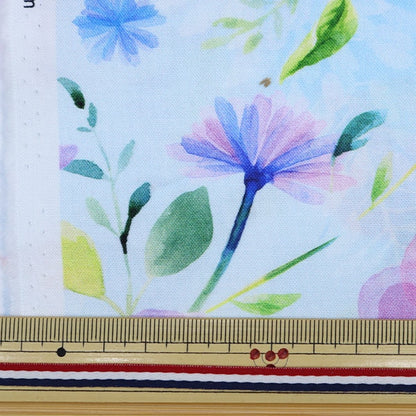 [From quantity 5] Fabric "Inkjet print Heaven S4812-16" USA cotton