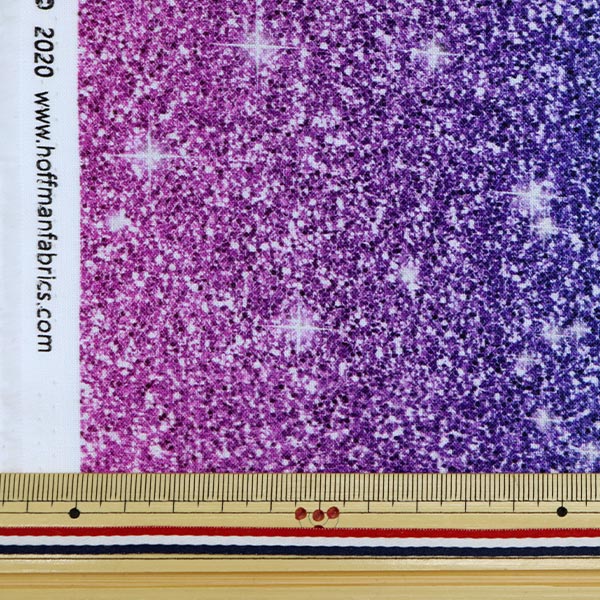 [From quantity 5] Fabric "Inkjet Print Glitz & Gram Opal S4830-132" USA cotton
