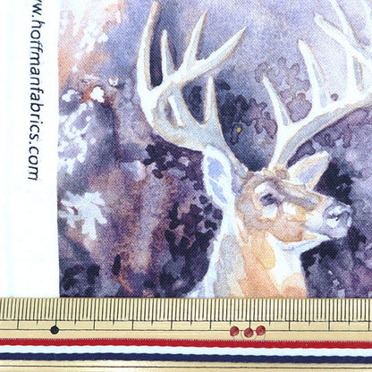 [From quantity 5] Fabric "Inkjet Print Natural S4840-20" USA cotton