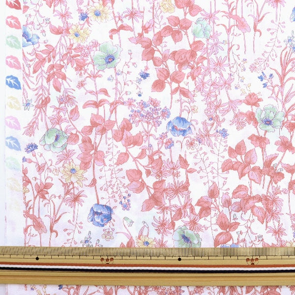 [From quantity 5] Fabric "60 loan antibacterial and deodorant Nazuna Rose Red YK-SHEPHE-A"