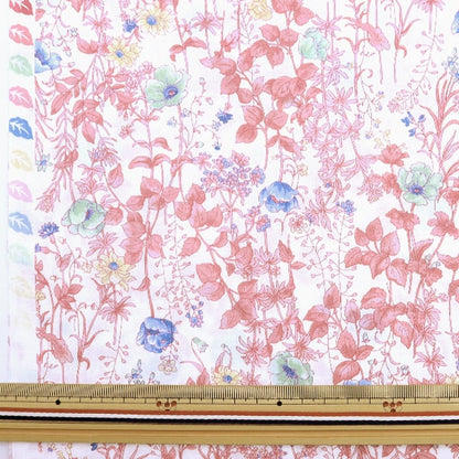 [From quantity 5] Fabric "60 loan antibacterial and deodorant Nazuna Rose Red YK-SHEPHE-A"