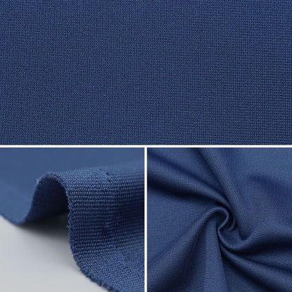 [From quantity 5] Fabric "Dot cool (sweat-absorbing / quick-drying knit) Navy blue 10 color BF4520-10"