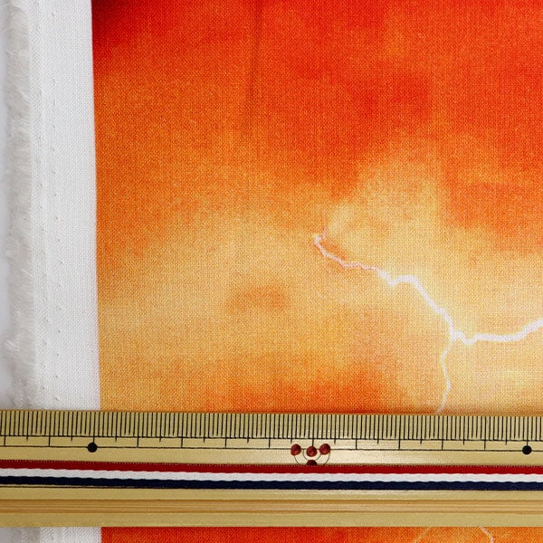 Fabric "Inkjet print Cut Cloth Approximately 110cm x 110cm Lightning T4910-67]