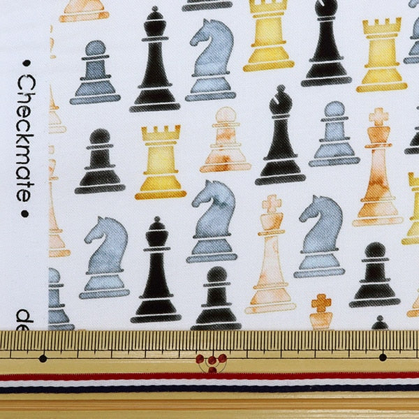 [From quantity 5] Fabric "USA cotton checkmate 20830-15"