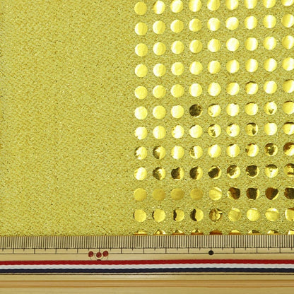 [From quantity 5] Fabric "Fairyen yellow x gold 160215-04"