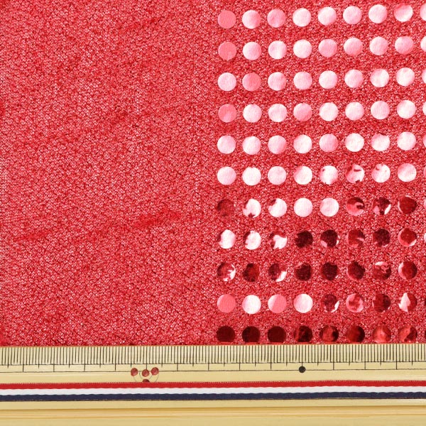 [From quantity 5] Fabric "Fairyen Red 160215-06"