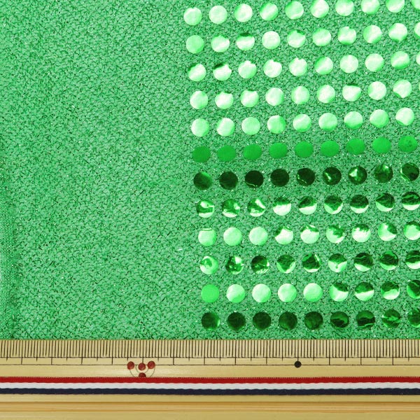 [From quantity 5] Fabric "Fairyen green 160215-07"