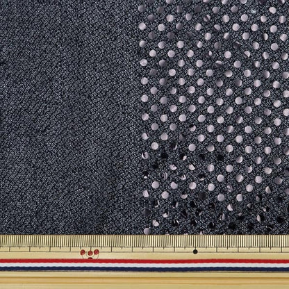 [From quantity 5] Fabric "Happiness Black 160311-11"