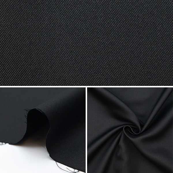[From quantity 5] Fabric "TetronSuede Black 519-7]