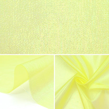 [From quantity 5] Fabric "PearlTaffeta Yellow 593-4]