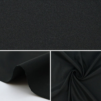 [From quantity 5] Fabric "Super Stretch II Black 632-12"