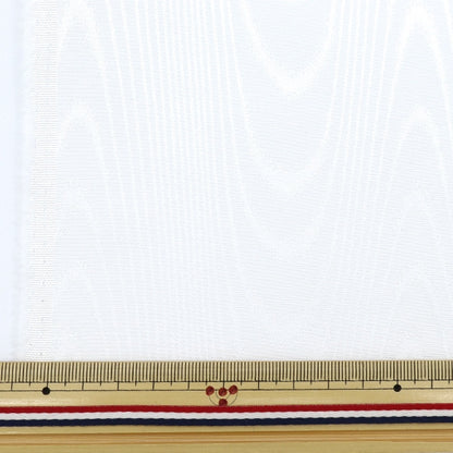 [From quantity 5] Fabric "MoreareJacquard White 731-1]