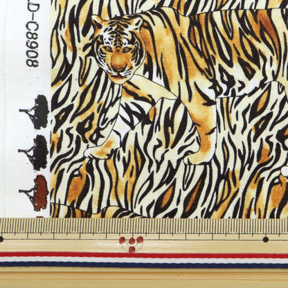 [From quantity 5] Fabric "USA Cotton Wild Camer Trigger pattern WILD-C8908"