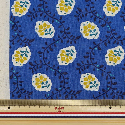 [From quantity 5] Fabric 『Sheeting Provans Feel Blue SO-48000-2F]