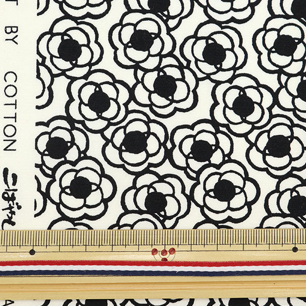 [From quantity 5] Fabric "Broad scented mini flower Up5799-A" COTTON KOBAYASHI