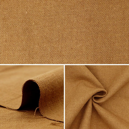 [From quantity 5] Fabric "Linen woolViyella Camel 26225-3]