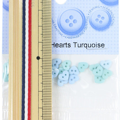 ボタン 『チルドボタン MM Turquoise 9534』 Dress It Up