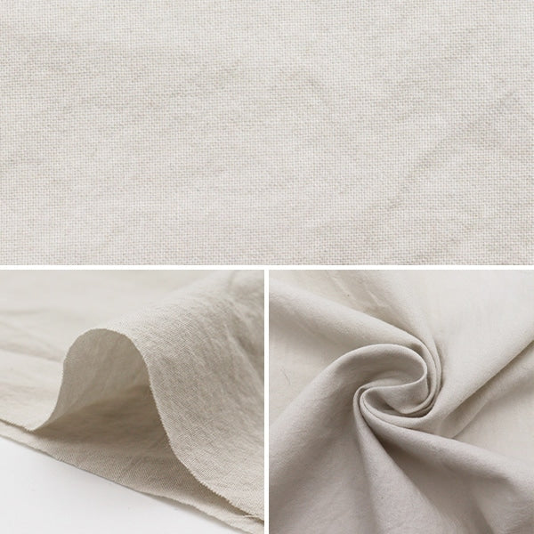[From quantity 5] Fabric "Rough Cooking 60 Lone Light Gray ARADAKI10-3"
