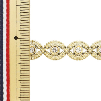 [From quantity 5] HandicraftTrim "imitationTrim Width about 1.3cm Gold GY-43-18-36]
