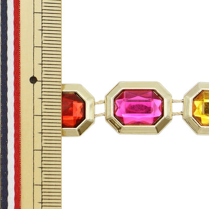 [From quantity 5] HandicraftTrim "imitationTrim Width about 1.6cm Multi GY-43-19-15]