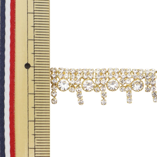 [From quantity 5] HandicraftTrim "GorgeousTrim Width about 1.3cm Gold GY-86-19-1G]
