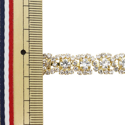 [From quantity 5] HandicraftTrim "GorgeousTrim Width about 9mm gold GY-86-19-3G]